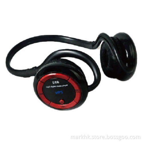 MP3 Bluetooth Headset with Rechargeable 460mAh Li-ion Battery